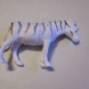 Small Zebra Wildlife Figure Toy - Sturdy Plastic - Image 2