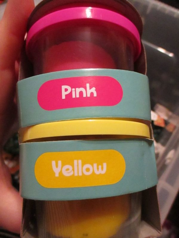 Neon Colours - 4 x 85g Tubs - Fun Dough - Image 8