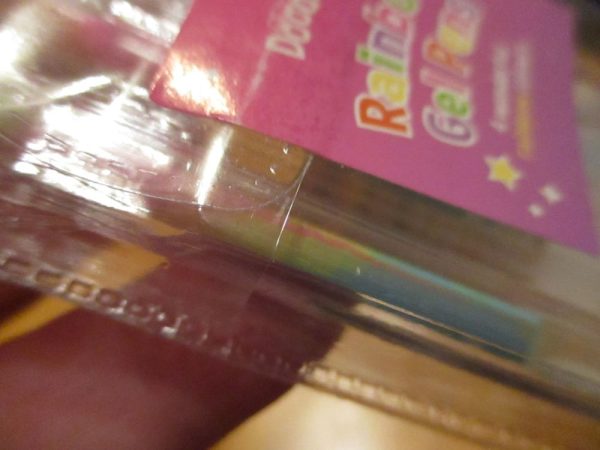 4 Doodlebug Rainbow Gel Pens - Swirling Marbled Effect - Image 7