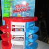 BNIB Tabletop SuperMarket Toy Shop Play Set with fruits vegetables and cartons - Image 11