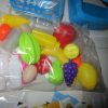 BNIB Tabletop SuperMarket Toy Shop Play Set with fruits vegetables and cartons - Image 6