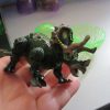 Triceratops Dinosaur Construction Toy in "Cracked Egg" Case