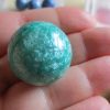 27mm Green Metallic Swirl style Jet Ball Bouncy Toy - Sturdy Rubber - Image 4