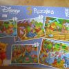 Disney Puzzle: Winnie The Pooh 5 Puzzles by Clementoni - 3 Complete, 2 Incomplete