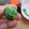 27mm Green Chunk style Jet Ball Bouncy Toy - Sturdy Rubber