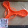 Orange Plastic Tri-Wing Boomerang - Playwrite - Image 2