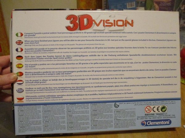 Marvel Avengers 3D Vision 104pc Puzzle - Clementoni - Image 4