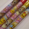 4 Monkey Emoticon Gel Pens - Glittery Pearl Effect - Image 2