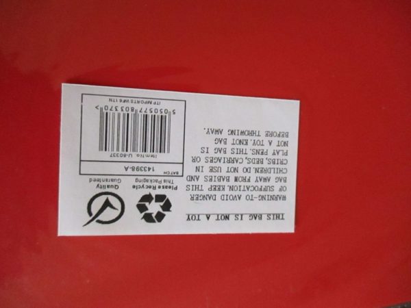 Red 40 Pocket - Flexible A4 Pouch File Folder - Image 4