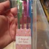 4 Magical Gel Pens - Glittery Pearl Effect