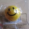 32mm Yellow Face style Popper Bouncy Toy - Sturdy Rubber - Henbrandt