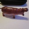 Small Hippo Wildlife Figure Toy - Sturdy Plastic