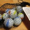 White Small 12 Pk Glass Marbles - Image 3