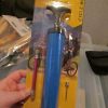 Blue Bicycle & Football Pump