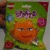 Orange Splatz Face Ball Pocket Money Toy