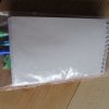 Red Notebook Blue Holographic Pencil Stacker Crayon 4-click Pen and Croc Eraser Set - Image 2