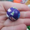 27mm Purple Chunk style Jet Ball Bouncy Toy - Sturdy Rubber - Image 5