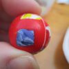 27mm Red Chunk style Jet Ball Bouncy Toy - Sturdy Rubber