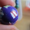 27mm Purple Chunk style Jet Ball Bouncy Toy - Sturdy Rubber - Image 3