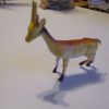 Large Gazelle Wildlife Figure Toy - Sturdy Plastic