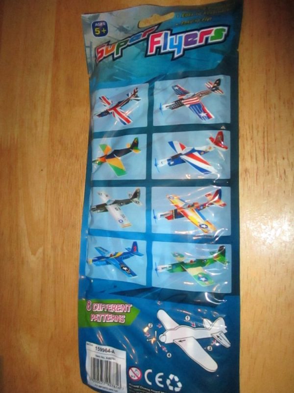 Union Flag Red White Blue Design - Gliding Flight - Foam Super Glider - Image 2
