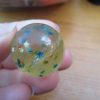 32mm Multicolour Star Filled Clear style Jet Ball Bouncy Toy - Sturdy Rubber - Image 2