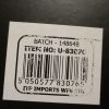 Black 320pg Hardback A5 Lined Wide Ruled Notebook - Image 4