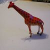Large Giraffe Wildlife Figure Toy - Sturdy Plastic - Image 2