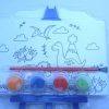 A6 Plastic Easel and Canvas Painting Set - [Dinosaurs] - Image 2