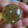 32mm Multicolour Star Filled Clear style Jet Ball Bouncy Toy - Sturdy Rubber - Image 3
