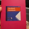 Pink 320pg Hardback A5 Lined Wide Ruled Notebook