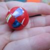27mm Red Chunk style Jet Ball Bouncy Toy - Sturdy Rubber - Image 5