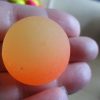 32mm Yellow and Orange Cloudy Dual style Jet Ball Bouncy Toy - Sturdy Rubber - Image 6