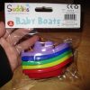 5pk Plastic Bath Boats - Suddies Education Bathtime Toys - Image 2