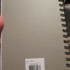 Black / Gold Spotted 220pg Cardback Spiral A5 Lined Notebook - Image 2