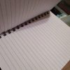 Black / Gold Spotted 220pg Cardback Spiral A5 Lined Notebook - Image 4