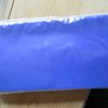 Dark Blue Notebook Blue Football Pencil Stacker Crayon Blue Horizontal Lines Neck Pen and Orange Flower Eraser Set - Image 2
