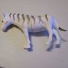 Small Zebra Wildlife Figure Toy - Sturdy Plastic - Image 3