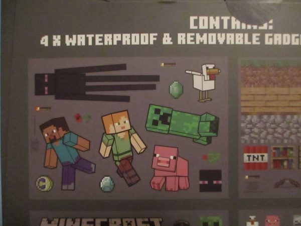 Paladone Official Minecraft Decals 4 Sheets Pack - Image 7