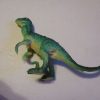 Small Green Raptor Dinosaur Figure Toy - Sturdy Plastic - Image 3