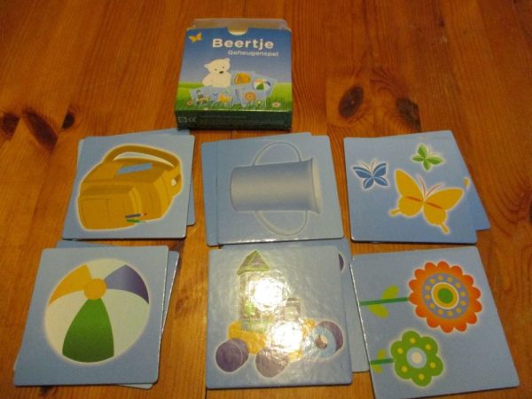 Beertje Geheugenspel - Bear Memory Game - Card Matching (smaller bear) - Image 2