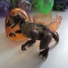 Carnotaurus Dinosaur Construction Toy in "Cracked Egg" Case