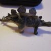 Small Black Stegosaurus Dinosaur Figure Toy - Sturdy Plastic - Image 2