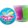 Green and Purple Bouncing Putty Toy - Hoot