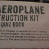 Brand New - Sealed - Wooden Aeroplane Aircraft and Quiz Book - Image 5