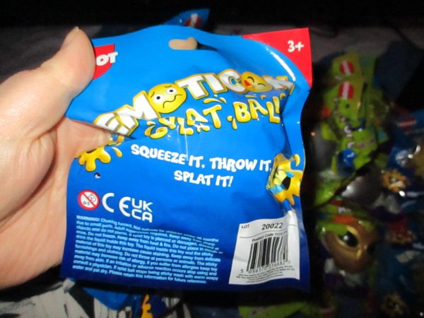 Winking with Tongue - Emoticon Splat Ball Toy - Hoot - Image 3