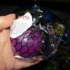 Purple Squishy Mesh Ball Toy - Hoot