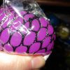 Purple Squishy Mesh Ball Toy - Hoot - Image 2