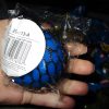 Blue Squishy Mesh Ball Toy - Hoot