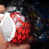 Orange Squishy Mesh Ball Toy - Hoot